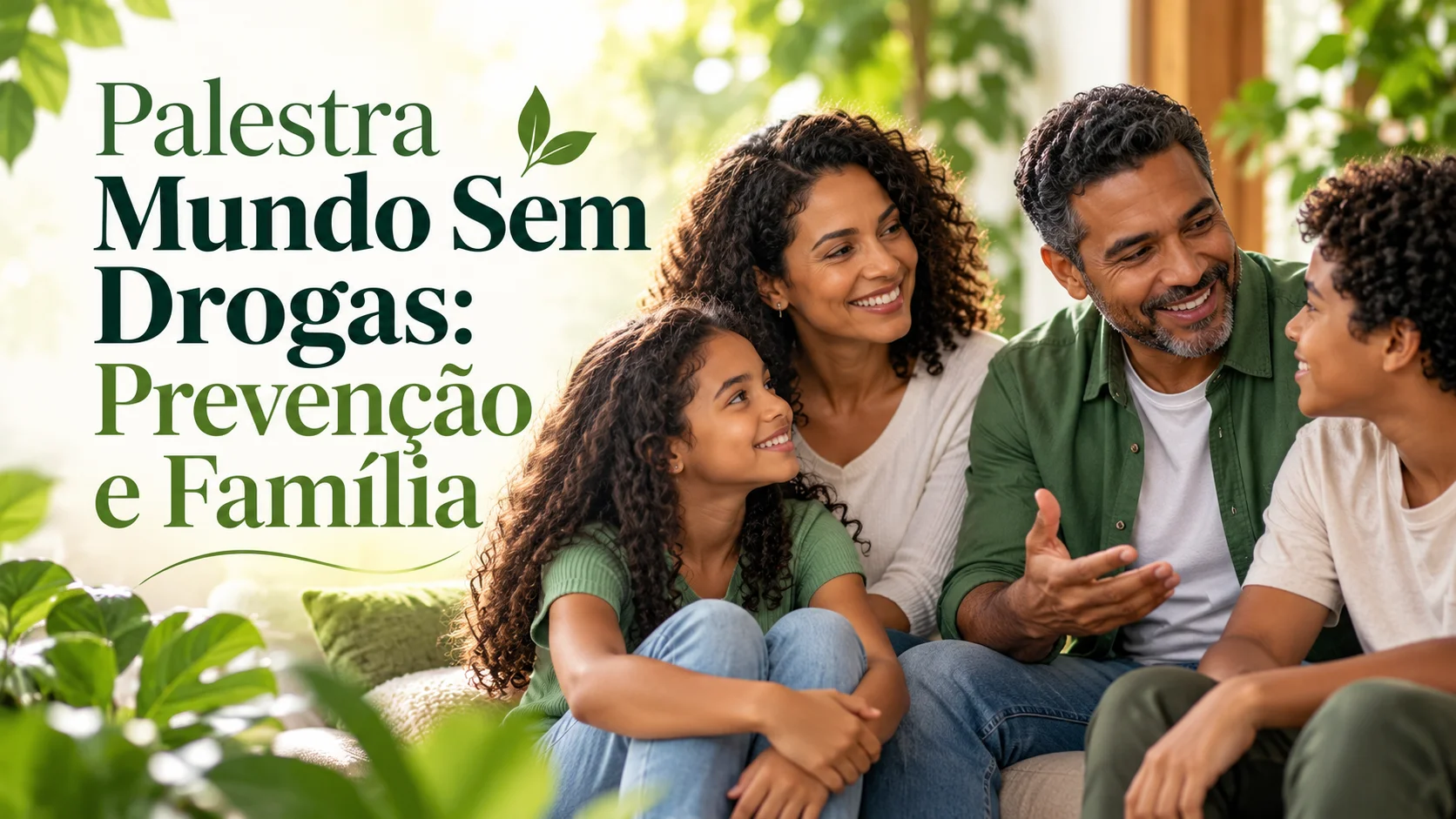 Palestra Mundo Sem Drogas: Prevenção e Família