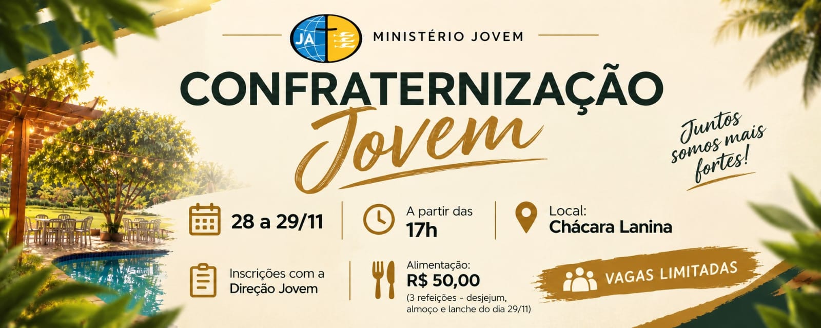 Confraternização jovem